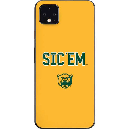 Baylor University Sic Em Google Pixel 4 XL Skin
